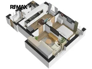 Prodej bytu 2+1, Benešov nad Ploučnicí, Sokolský vrch, 57 m2