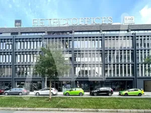 Pronájem kanceláře, Praha - Holešovice, Dělnická, 840 m2