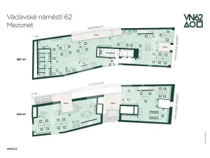 Pronájem kanceláře, Praha - Nové Město, Václavské náměstí, 511 m2
