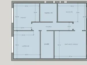 Pronájem bytu 3+1, Hlučín, Vřesinská, 90 m2