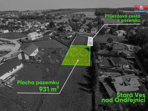 Prodej pozemku pro bydlení, Stará Ves nad Ondřejnicí, 1142 m2