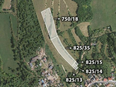 Prodej zemědělské půdy, Tučapy, 9291 m2