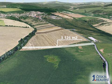 Prodej podílu zemědělské půdy, Bukovany, 1042 m2