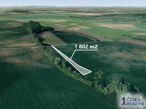 Prodej podílu zemědělské půdy, Vranovice, 360 m2