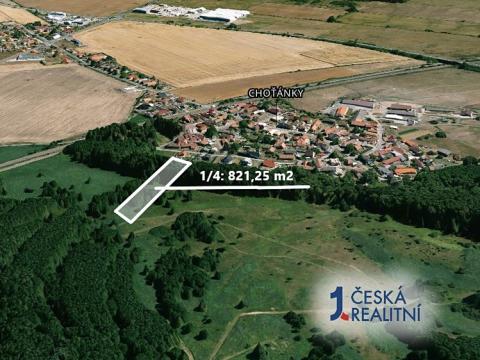 Prodej podílu lesa, Choťánky, 1642 m2