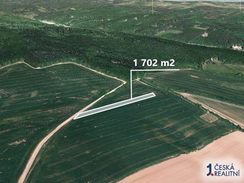 Prodej podílu zemědělské půdy, Tupesy, 567 m2