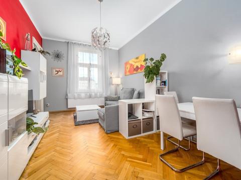 Pronájem bytu 2+kk, Praha - Nové Město, Ke Karlovu, 40 m2