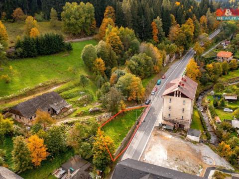 Prodej pozemku, Vimperk, Pasovská, 410 m2