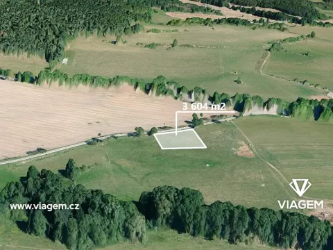 Prodej podílu pole, Volyně, 800 m2