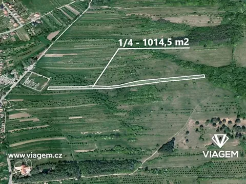 Prodej podílu pole, Velká nad Veličkou, 1014 m2