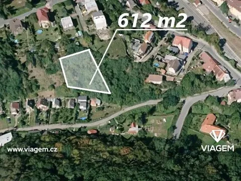 Prodej zahrady, Vrané nad Vltavou, 612 m2