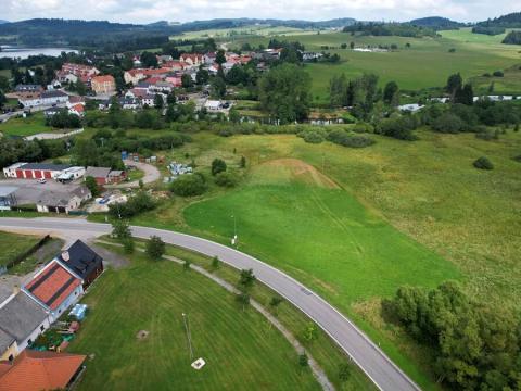 Dražba komerčního pozemku, Černá v Pošumaví, 3445 m2