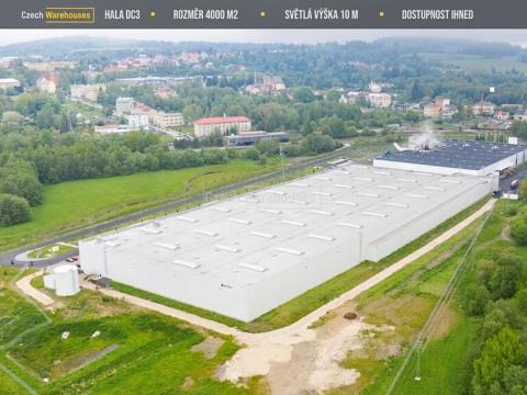 Pronájem skladu, Ostředek, 4000 m2