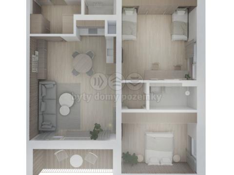 Prodej bytu 3+kk, Brandýs nad Labem-Stará Boleslav, Dřevčická, 80 m2