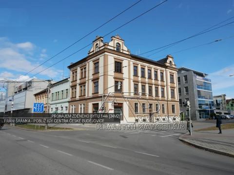 Pronájem bytu 1+kk, České Budějovice, Fráni Šrámka, 34 m2