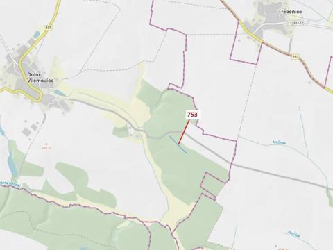 Dražba lesa, Dolní Vilémovice, 2194 m2