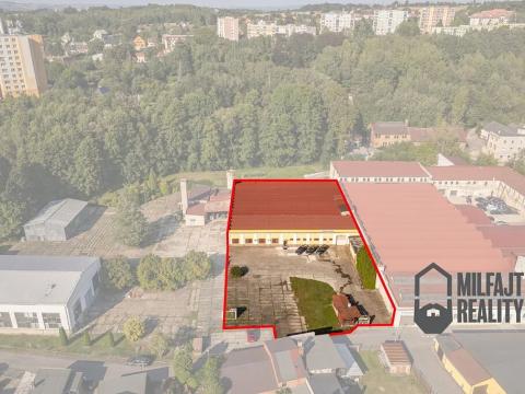 Pronájem výrobních prostor, Hrádek nad Nisou, Legionářská, 3600 m2