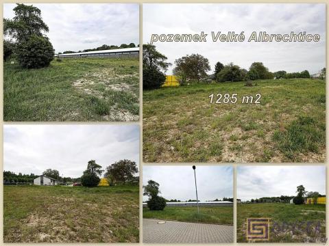 Prodej pozemku pro bydlení, Velké Albrechtice, 1285 m2