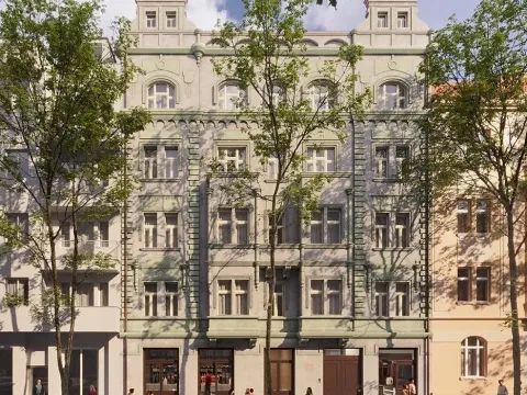 Prodej bytu 2+kk, Praha - Karlín, Křižíkova, 59 m2
