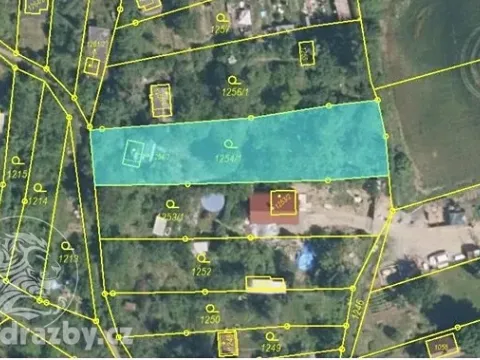 Dražba zahrady, Brno, 828 m2