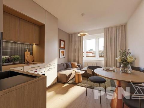 Prodej bytu 2+kk, Praha - Michle, Hanusova, 50 m2