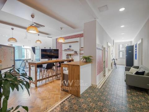 Pronájem kanceláře, Praha - Bubeneč, Jaselská, 250 m2