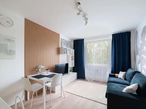 Pronájem bytu 1+kk, Praha - Vršovice, Kubánské náměstí, 18 m2