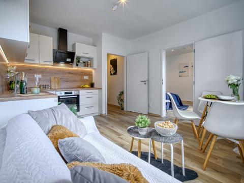 Pronájem bytu 1+1, Děčín - Děčín IX-Bynov, Nálepkova, 35 m2