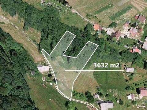 Prodej podílu zahrady, Poniklá, 2421 m2