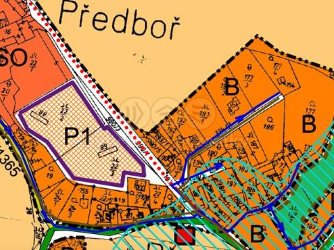 Prodej pozemku pro bydlení, Choustník - Předboř, 1942 m2