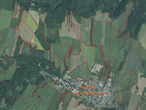Prodej pozemku, Budišov nad Budišovkou, 4443 m2
