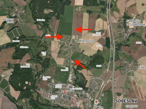 Prodej pole, Klenovice, 1584 m2