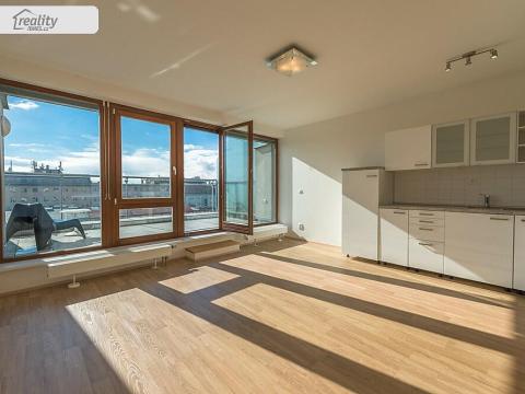 Pronájem bytu 1+kk, Praha - Holešovice, U měšťanského pivovaru, 36 m2