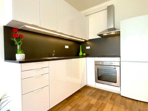 Pronájem bytu 2+kk, Praha - Vysočany, Pod Harfou, 47 m2