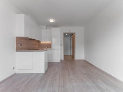 Pronájem bytu 1+kk, Praha - Vysočany, Bassova, 29 m2