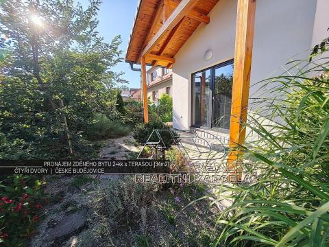 Pronájem bytu 2+kk, České Budějovice, 28 m2