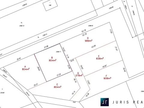 Prodej pozemku pro bydlení, Vlkava, 804 m2