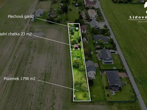 Prodej pozemku pro bydlení, Dobrá, 1798 m2