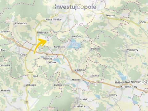 Prodej pole, Zavlekov - Skránčice, 7300 m2
