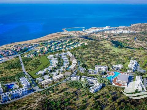 Prodej bytu 1+kk, Agios Amvrosios Keryneias, Kypr, 38 m2