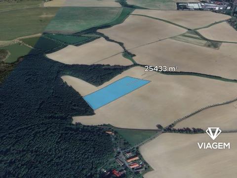 Prodej podílu pole, Uhlířské Janovice, 3179 m2