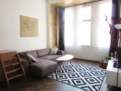 Pronájem bytu 2+kk, Praha - Karlín, Prvního pluku, 78 m2