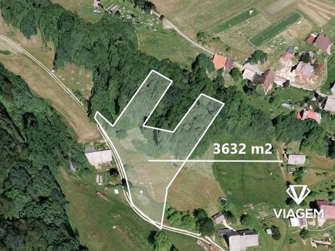 Prodej podílu zahrady, Poniklá, 2421 m2