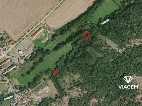 Prodej pole, Merklín, 608 m2