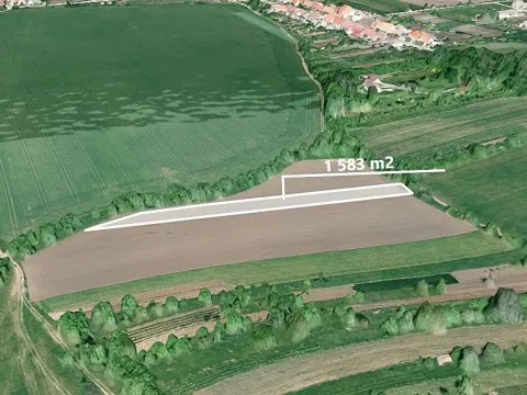 Prodej podílu pole, Kněždub, 395 m2