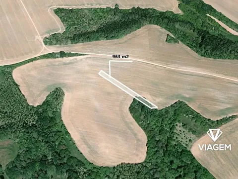 Prodej pole, Jalubí, 963 m2