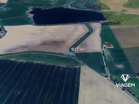 Prodej pole, Hrádek, 927 m2