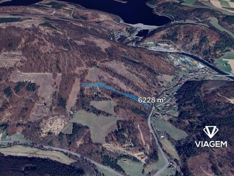 Prodej lesa, Vír, 6228 m2