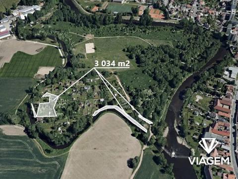 Prodej podílu zahrady, Litvínovice, 505 m2