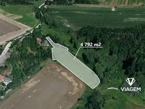 Prodej podílu pole, Týn nad Vltavou, 798 m2